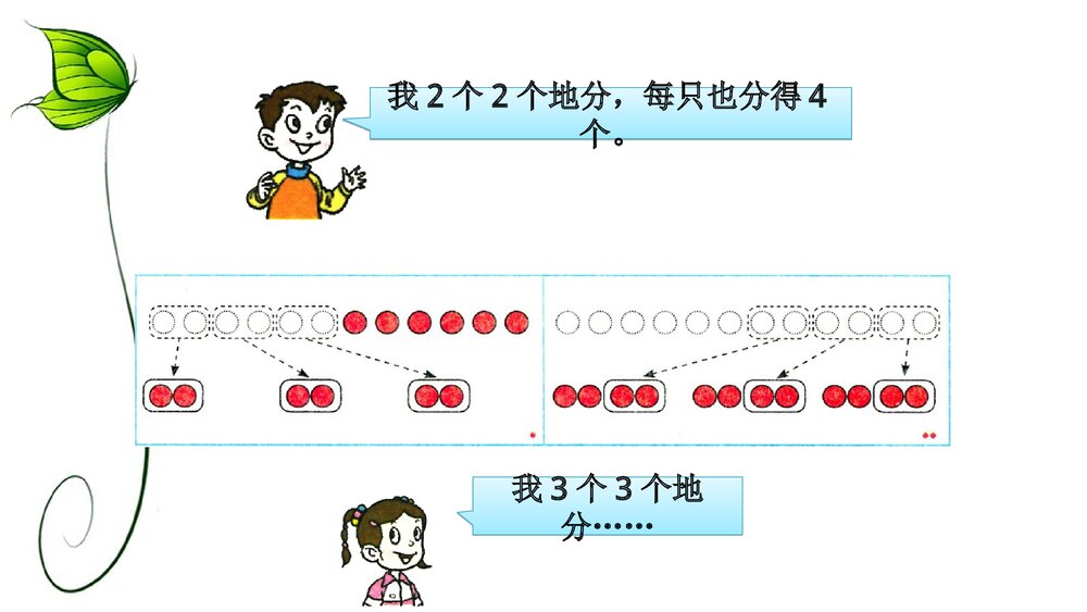 二年级数学下册《除法的初步认识》教学PPT课件下载5