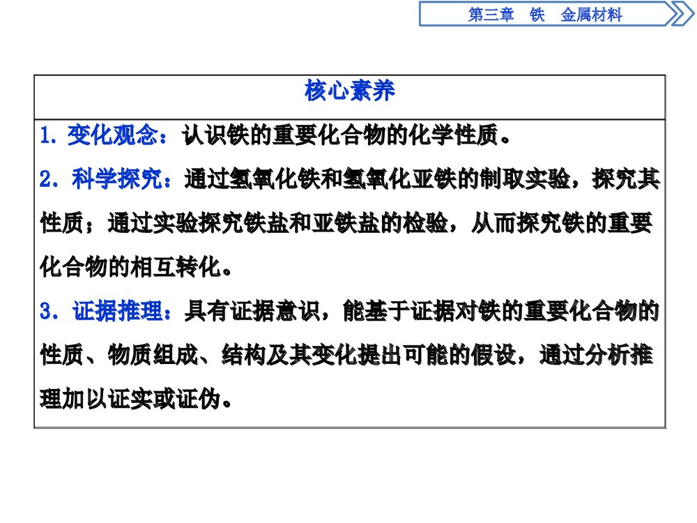 《铁及其化合物·铁 金属材料》高中化学PPT(第2课时铁的重要化合物)3