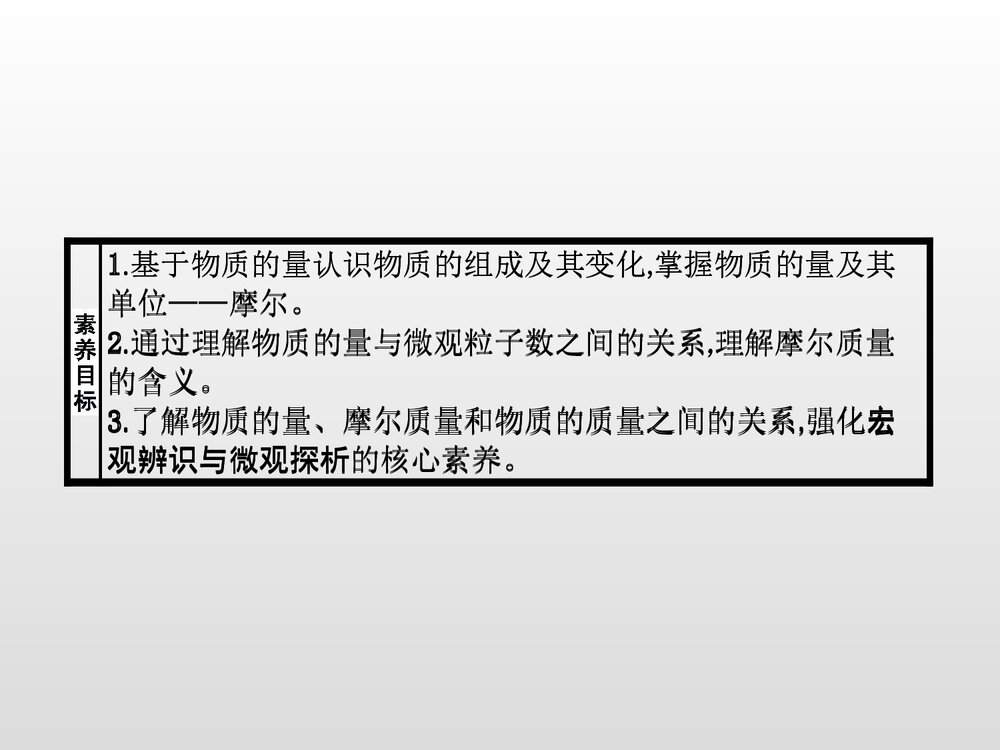 《化学中常用的物理量——物质的量》高中化学PPT课件(第1课时物质的量及其单位摩尔质量)2