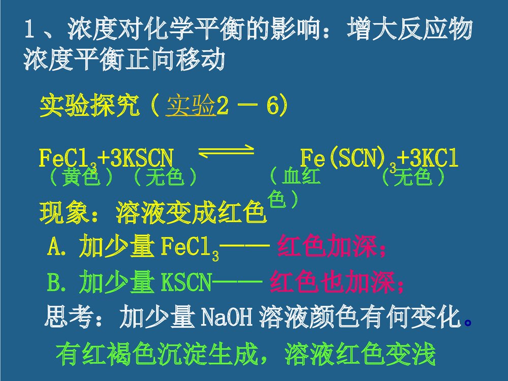 高二化学选修四·第二章·第三节·化学平衡PPT课件下载8