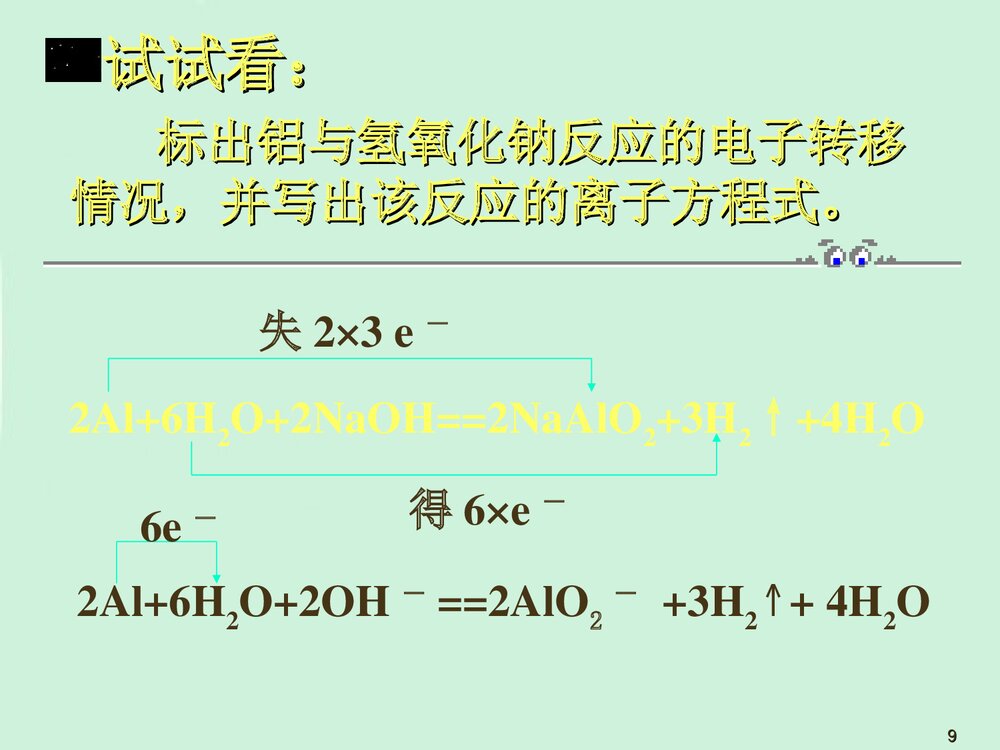 《金属铝的化学性质》高一化学教学PPT课件9
