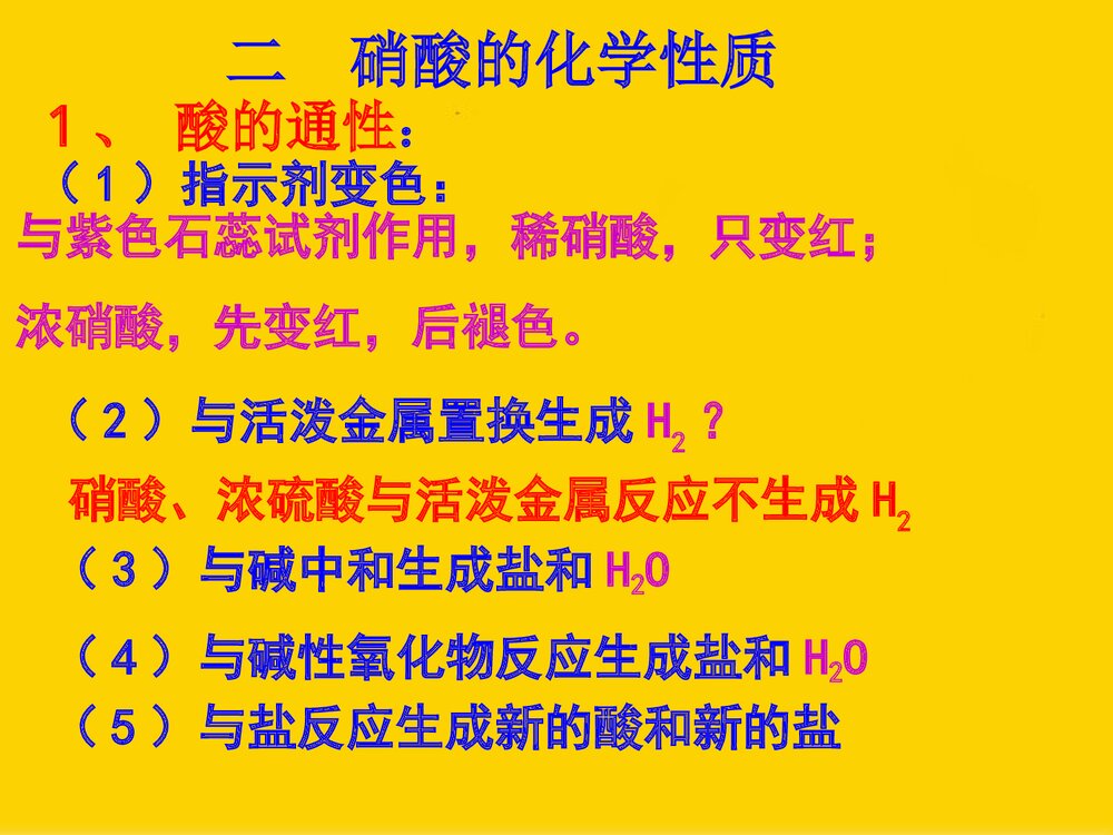 高中化学PPT课件《第四章 非金属及其化合物 第四节·氨 硝酸 硫酸》3