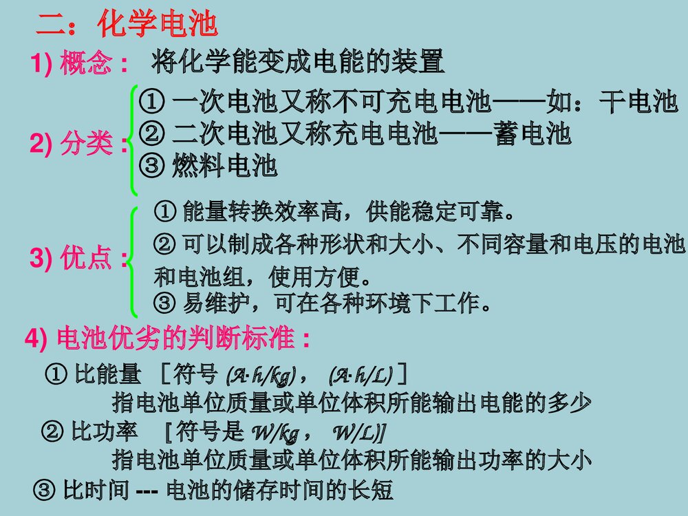 发展中的化学电源PPT课件 第二节 化学电源3