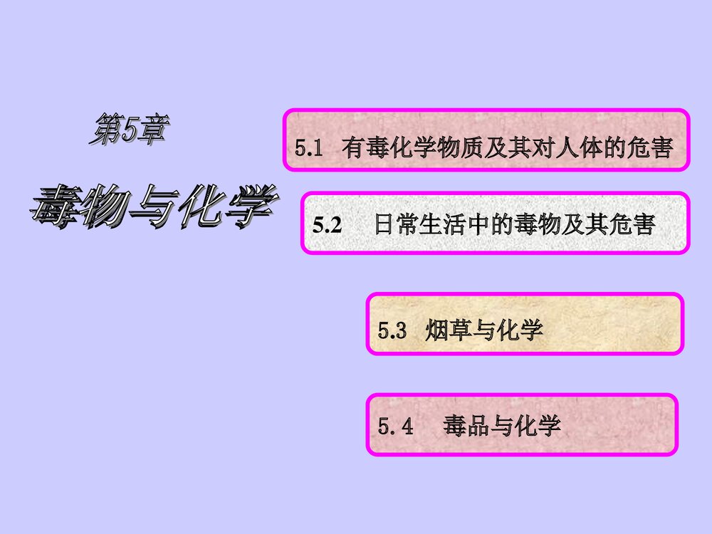 毒物与化学精品PPT课件(共27页)2