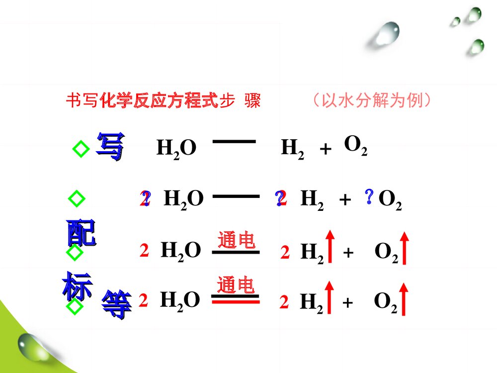 课题2 如何正确书写化学方程式PPT课件下载(共48页)10