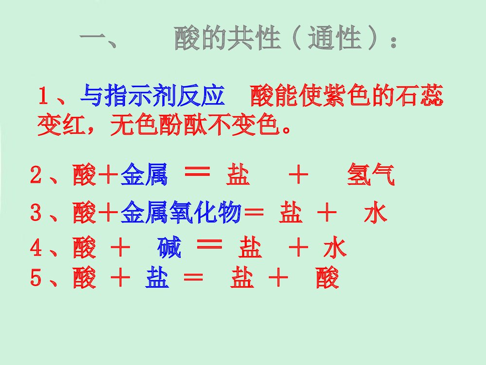 初中酸碱盐总复习PPT课件下载5
