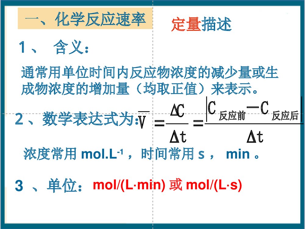 必修二化学反应速率和限度PPT课件下载(共52页)5