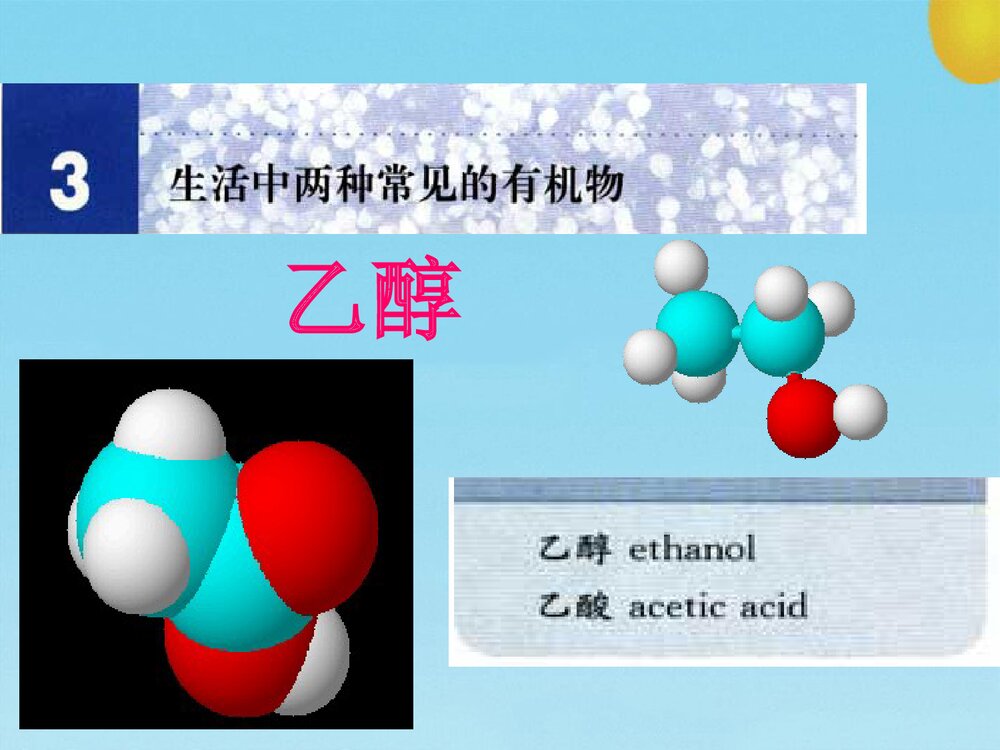 《乙醇》高中化学必修二PPT教学课件1