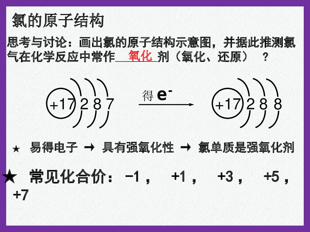 高中化学必修一《富集在海水中的元素--氯》PPT课件下载7