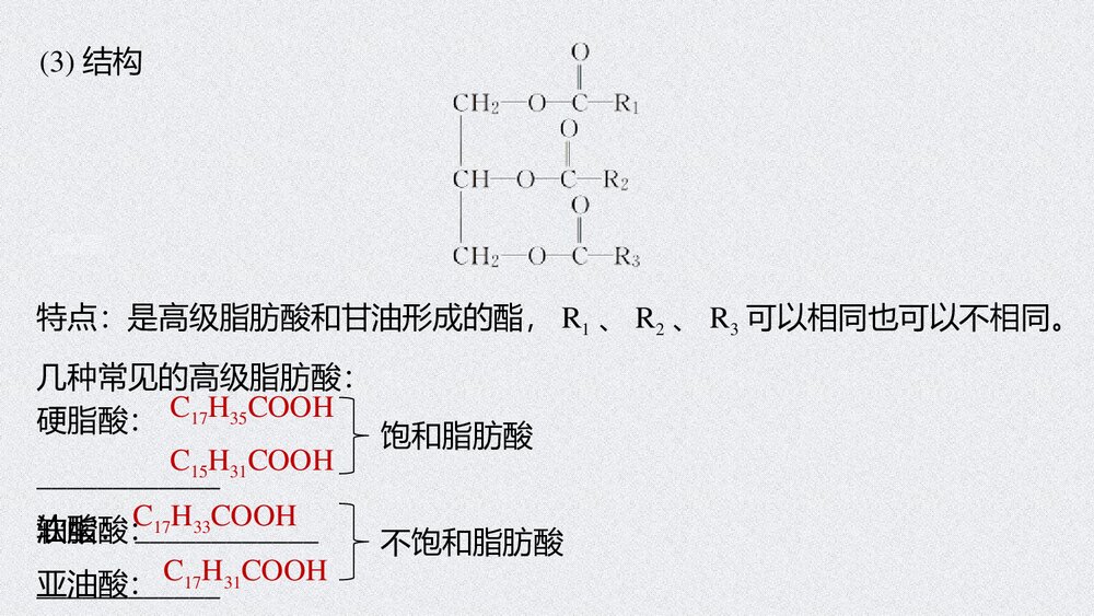 高中化学《基本营养物质》有机化合物PPT课时(第2课时油脂 奶油)4