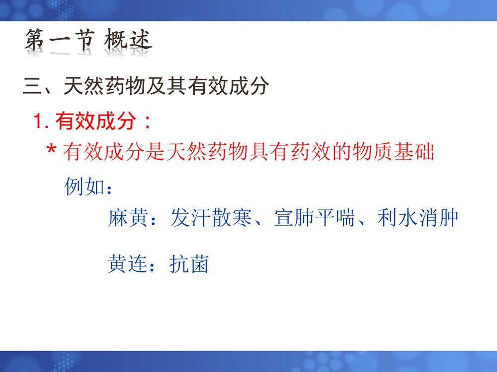天然药物化学基础第一章绪论PPT课件(共30页)9