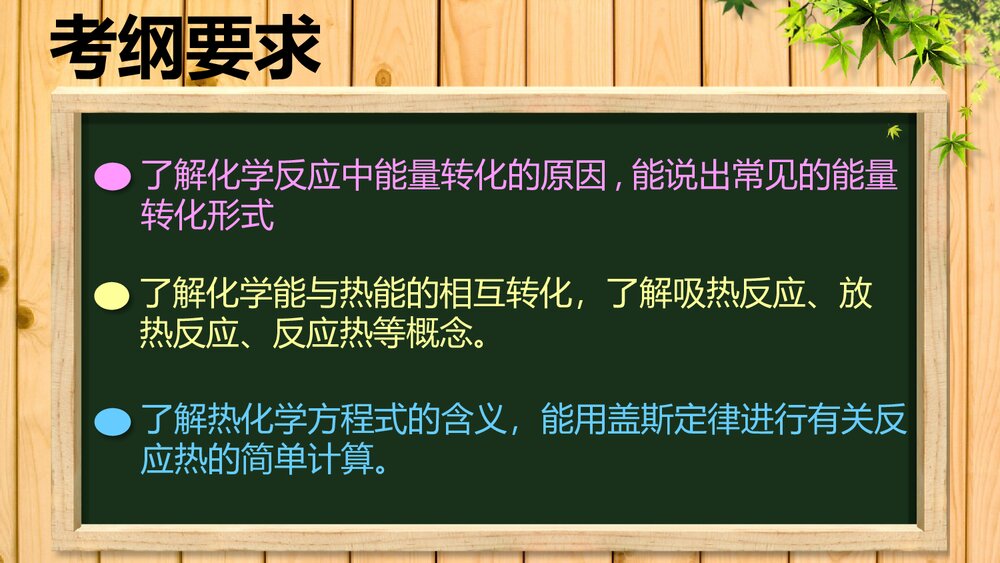 一轮复习《化学反应与能量》PPT课件下载2