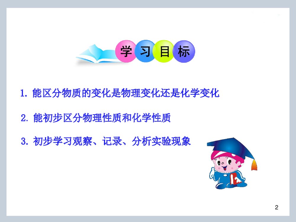 《物质的变化和性质》九年级上册化学知识PPT课件2