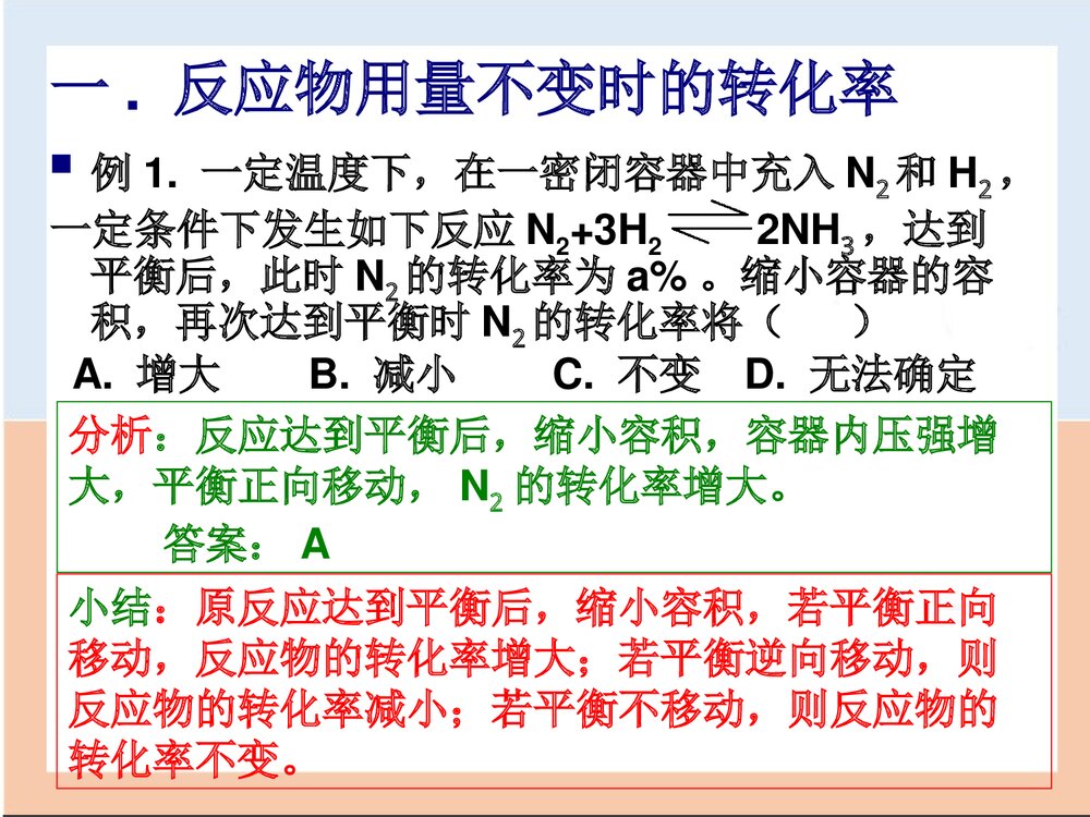 高中化学平衡中的转化率PPT课件下载6