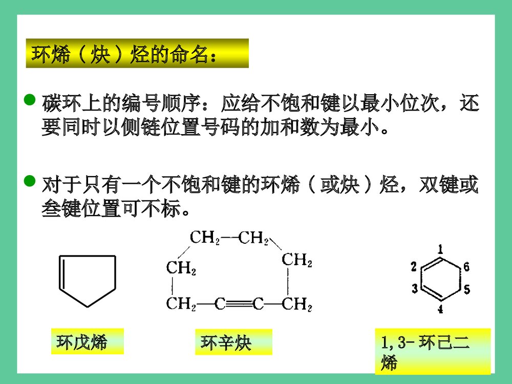 《第五章 脂环烃》有机化学(李景宁·香烃)精品PPT课件6