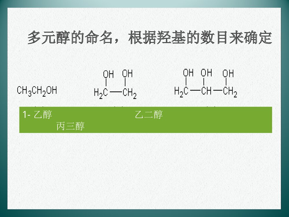 医用化学《醇》PPT课件下载7
