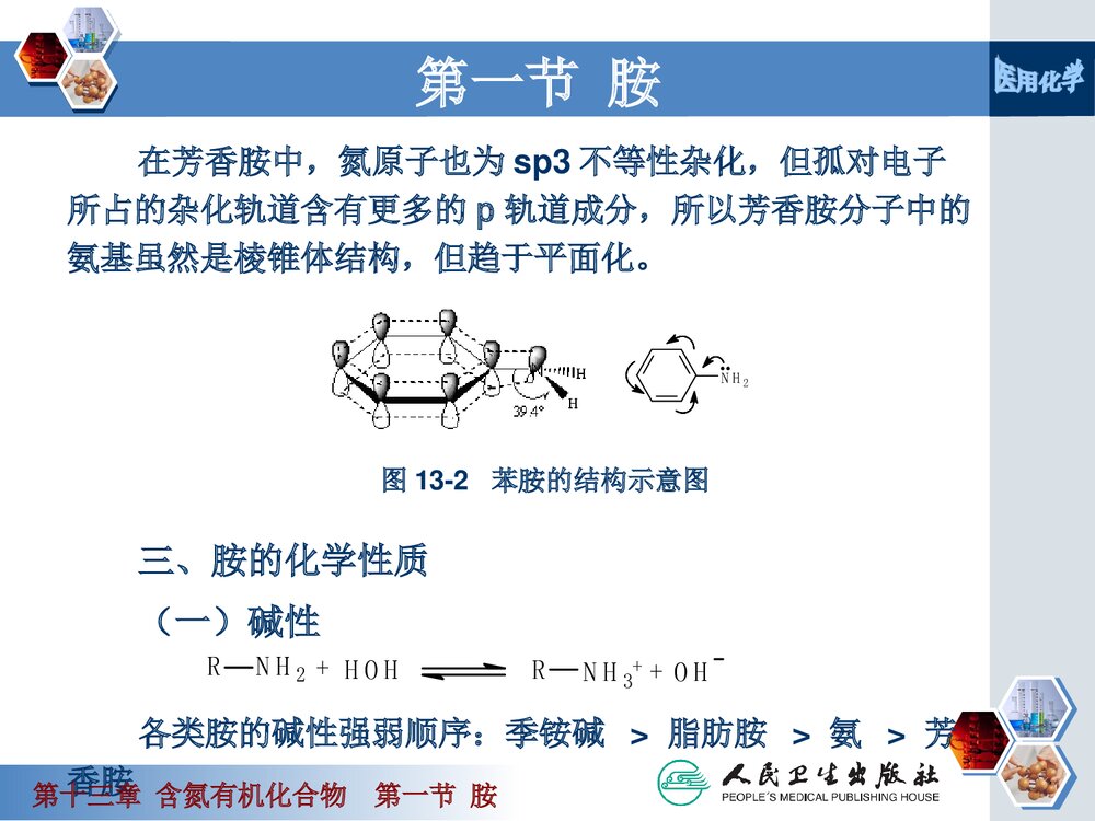《第十三章 含氮有机化合物》医用化学PPT课件下载8