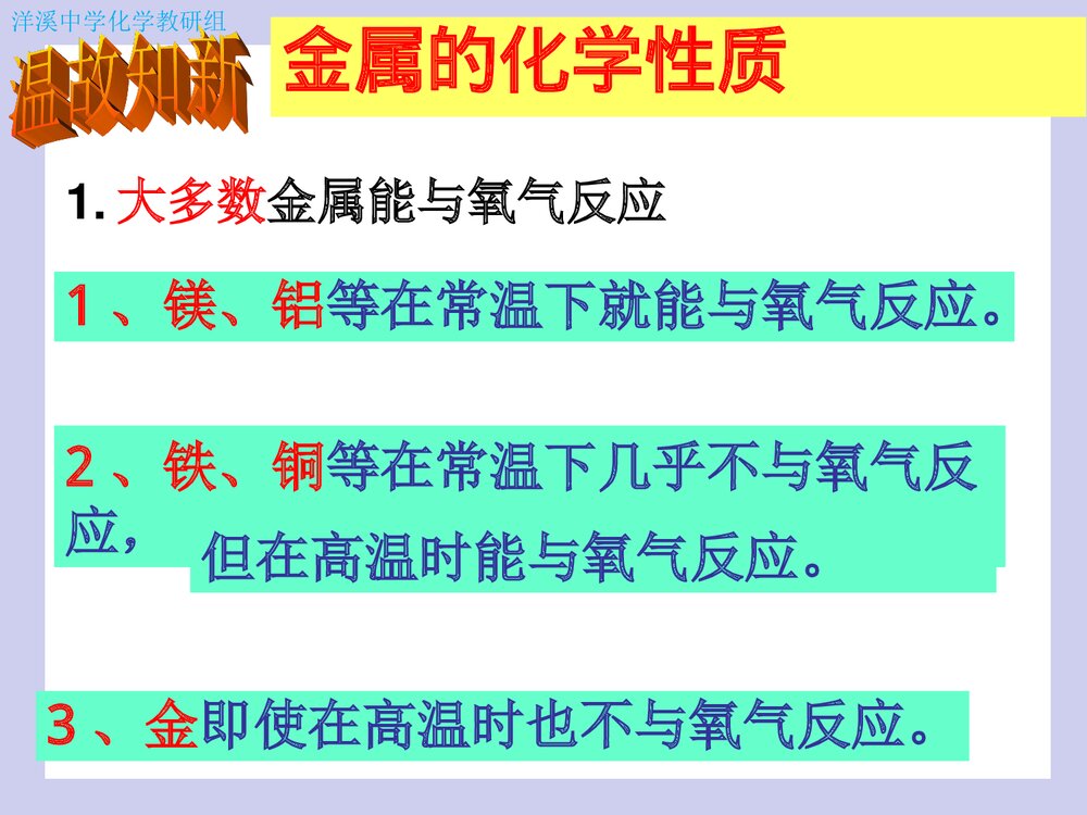 人教版初中化学《金属的化学性质》PPT课件下载3