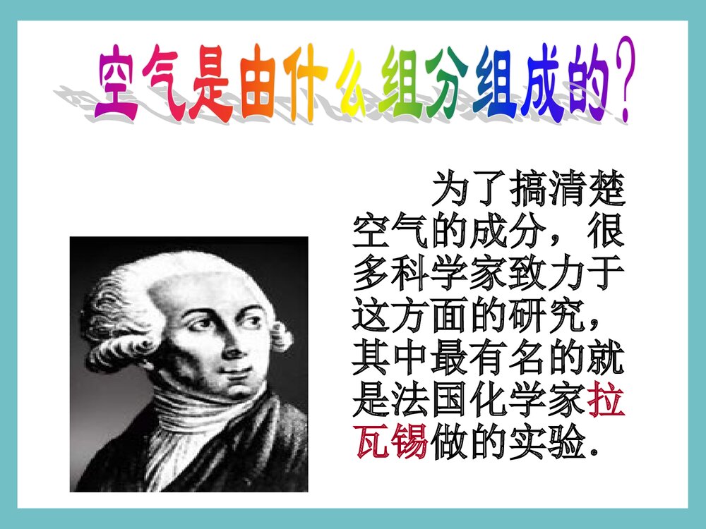 《第二单元 我们周围的空气 课题1空气》初三化学PPT课件2