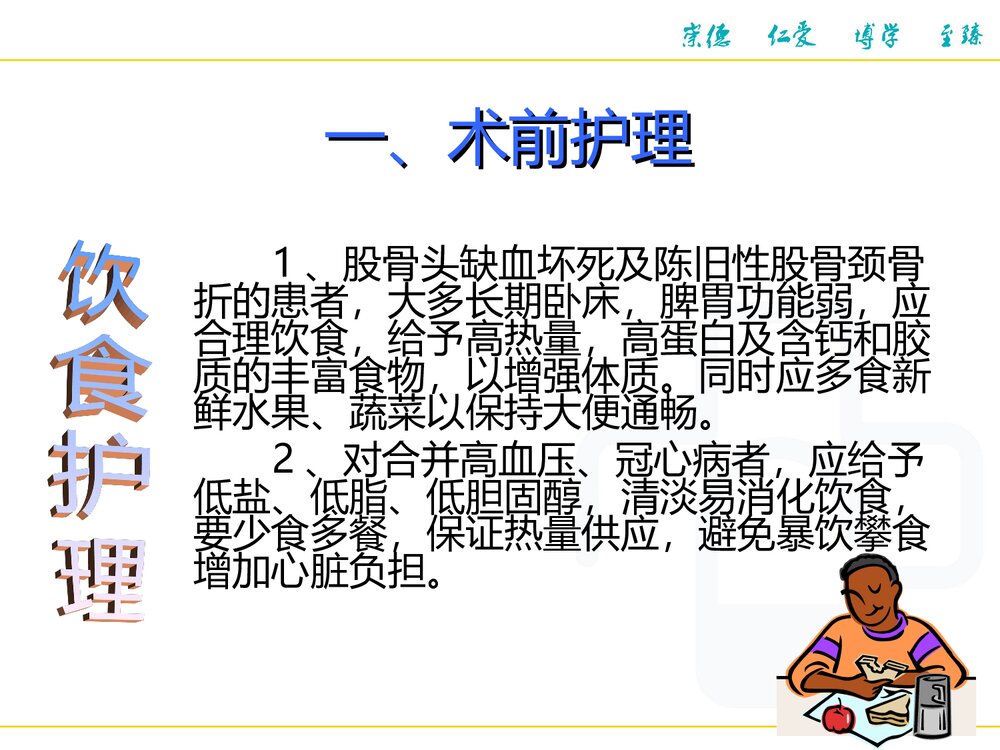 人工股骨头置换术围手术期护理PPT课件9