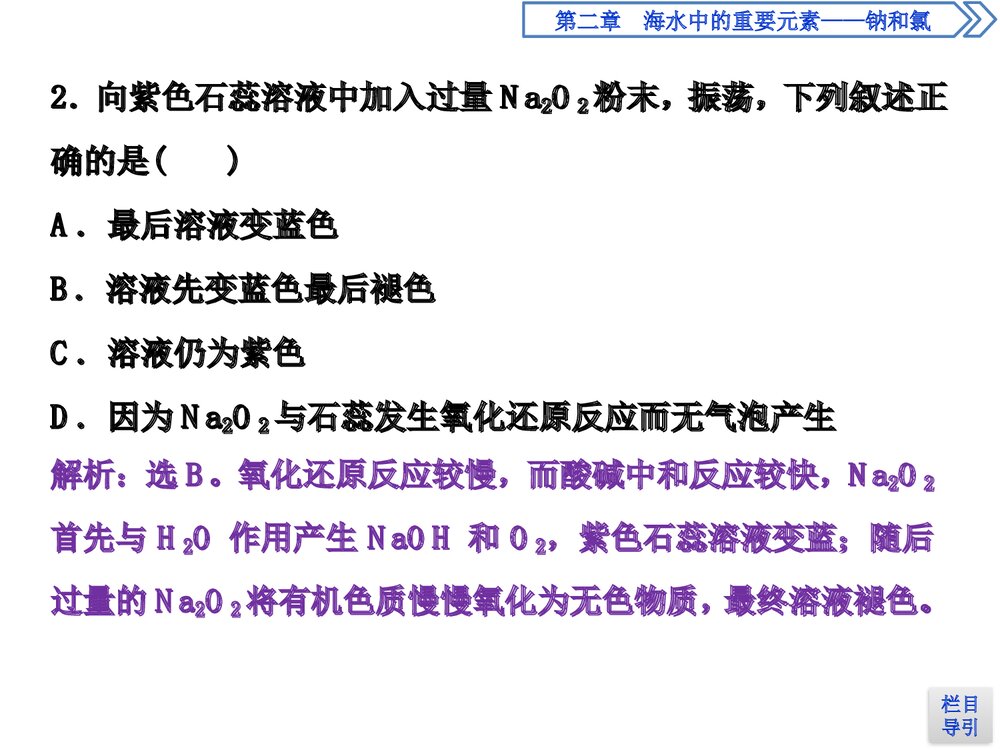 高中化学必修1第2章海水中的重要元素__钠和氯第1节钠及其化合物课件PPT下载9
