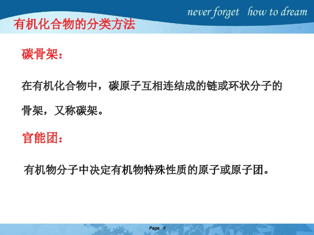 高中化学选修五《第一节 有机化合物的分类》PPT优秀课件9