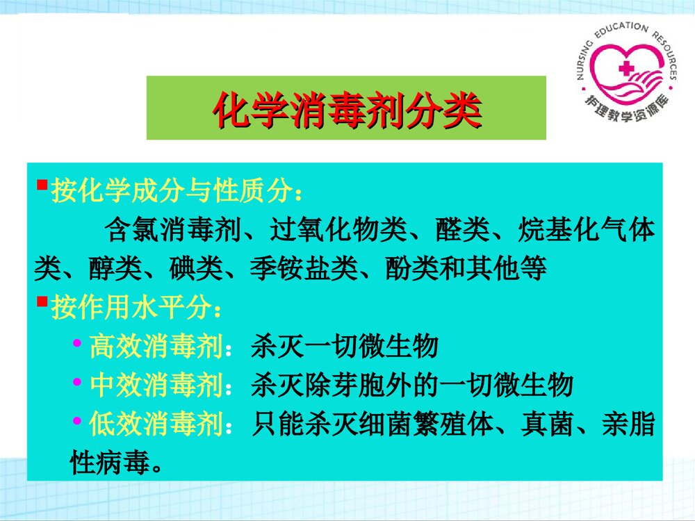 化学消毒灭菌技术PPT课件下载2