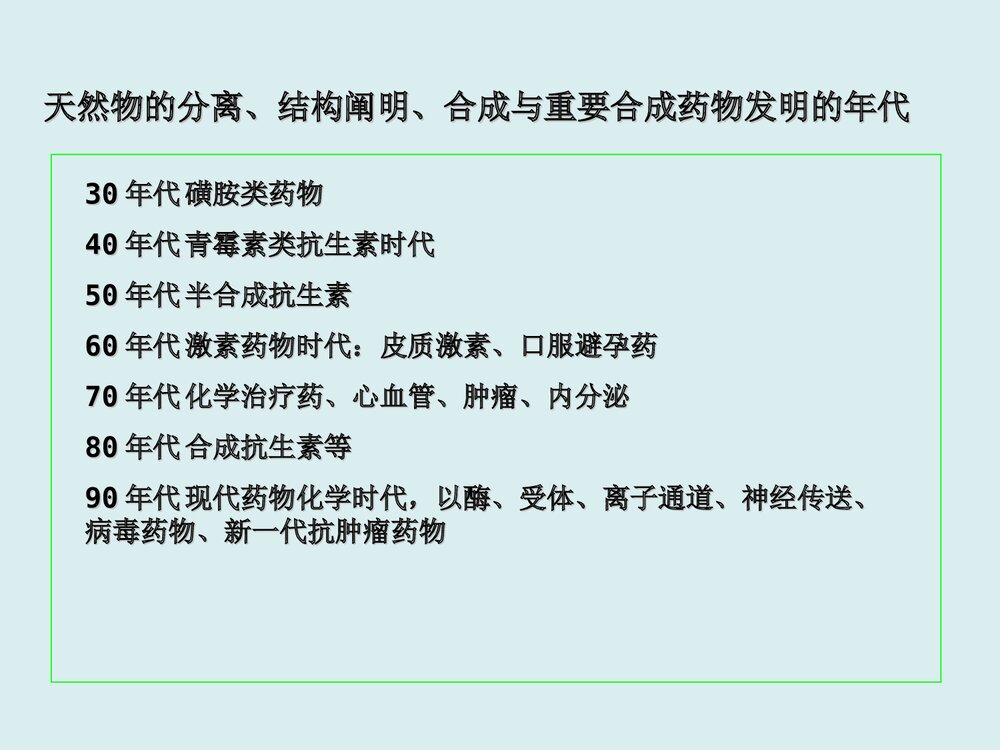 药物化学第七版PPT课件(孙铁民)8