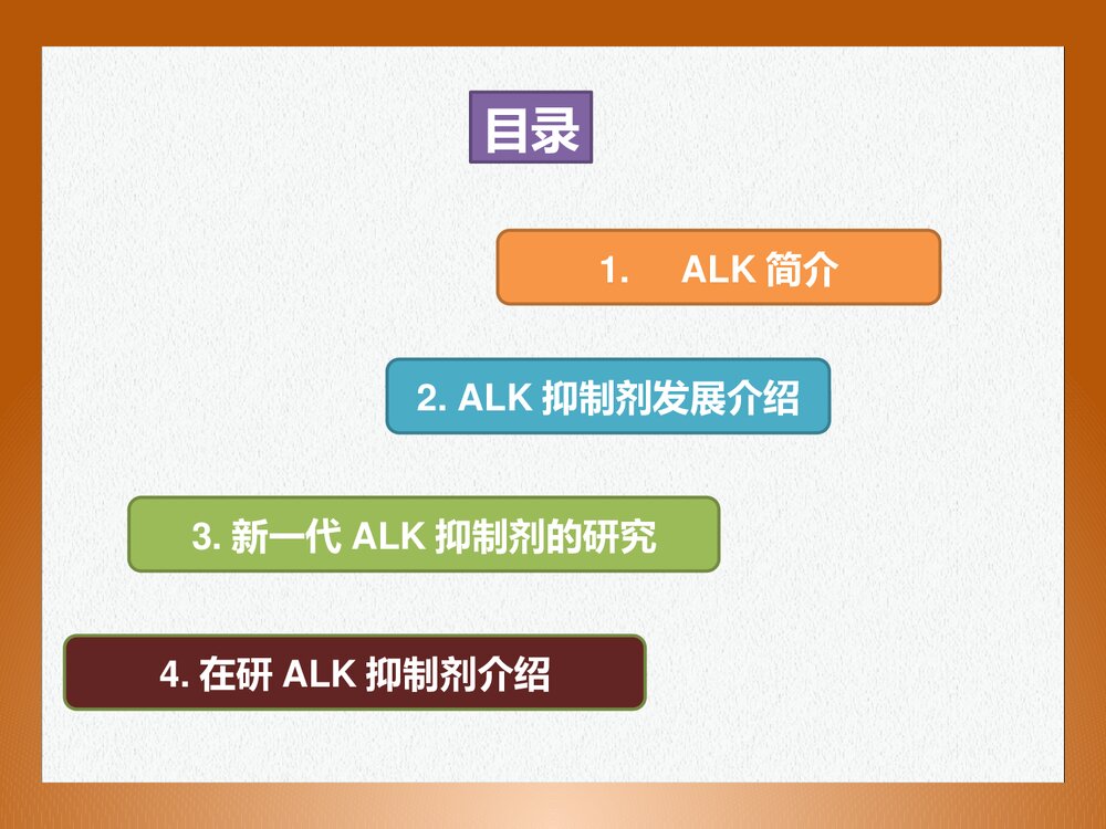 高等药物化学《ALK抑制剂与非小细胞肺癌药物》PPT课件2