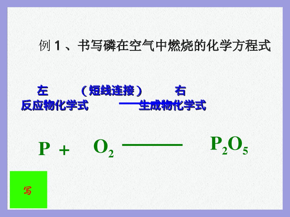 八年级科学化学方程式PPT课件下载7