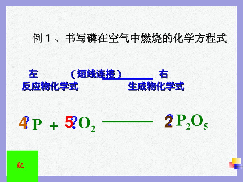 八年级科学化学方程式PPT课件下载8