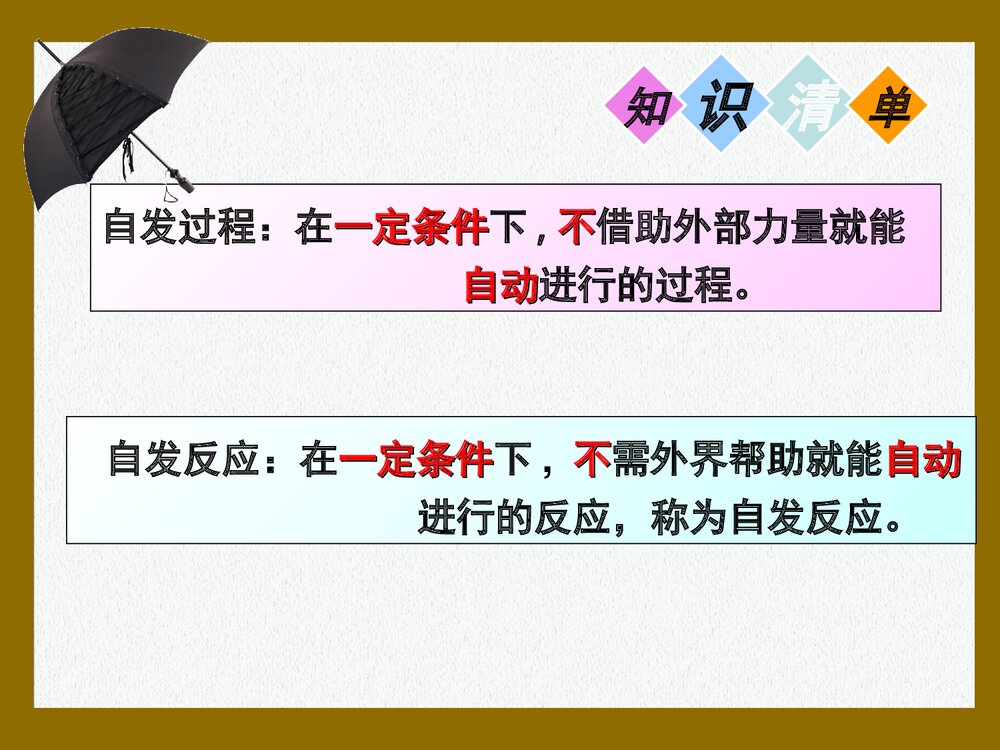 化学反应进行的方向PPT大学课件3
