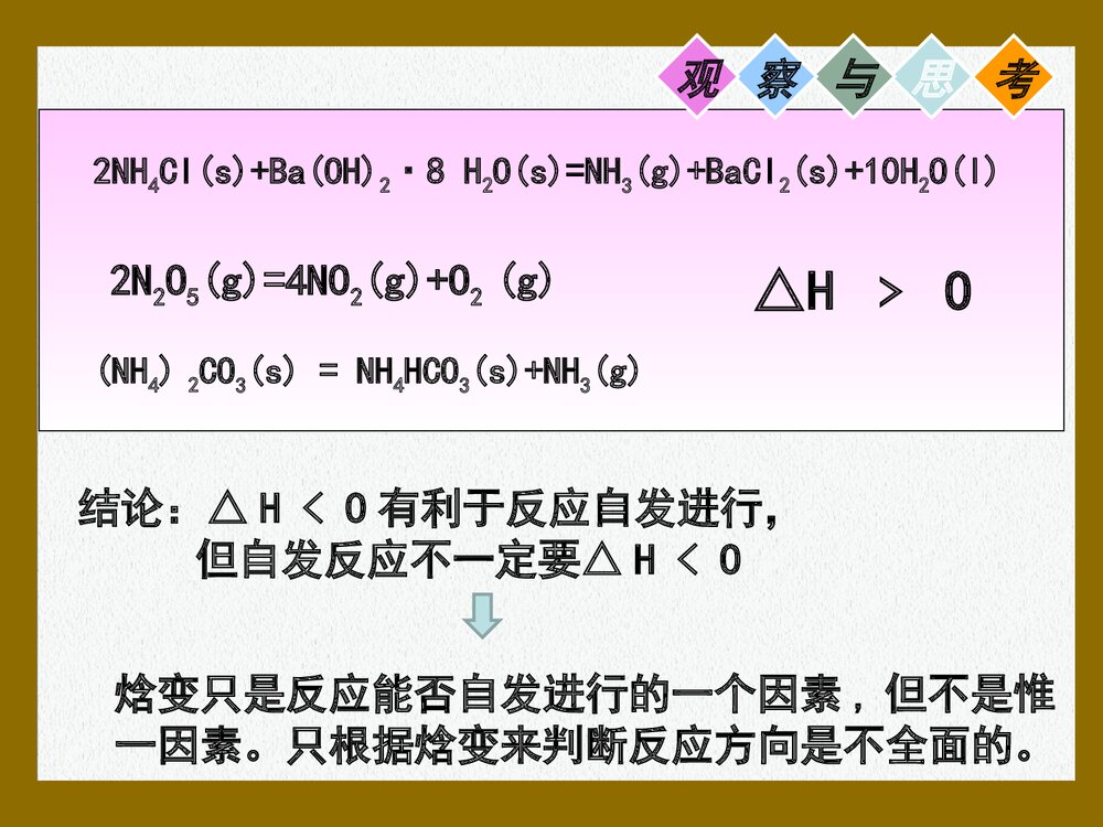 化学反应进行的方向PPT大学课件9