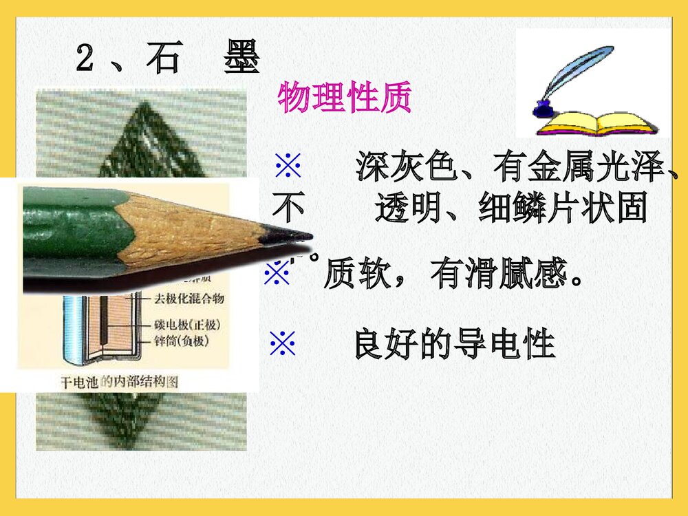 九年级化学《第六单元 碳和碳的氧化物·金刚石石墨c60》PPT课件7