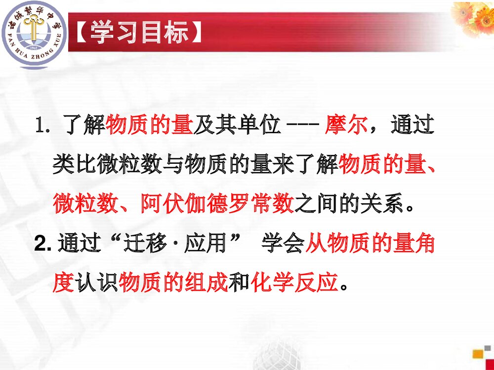 鲁科版高中《化学中常用的物理量·物质的量》PPT课件下载4