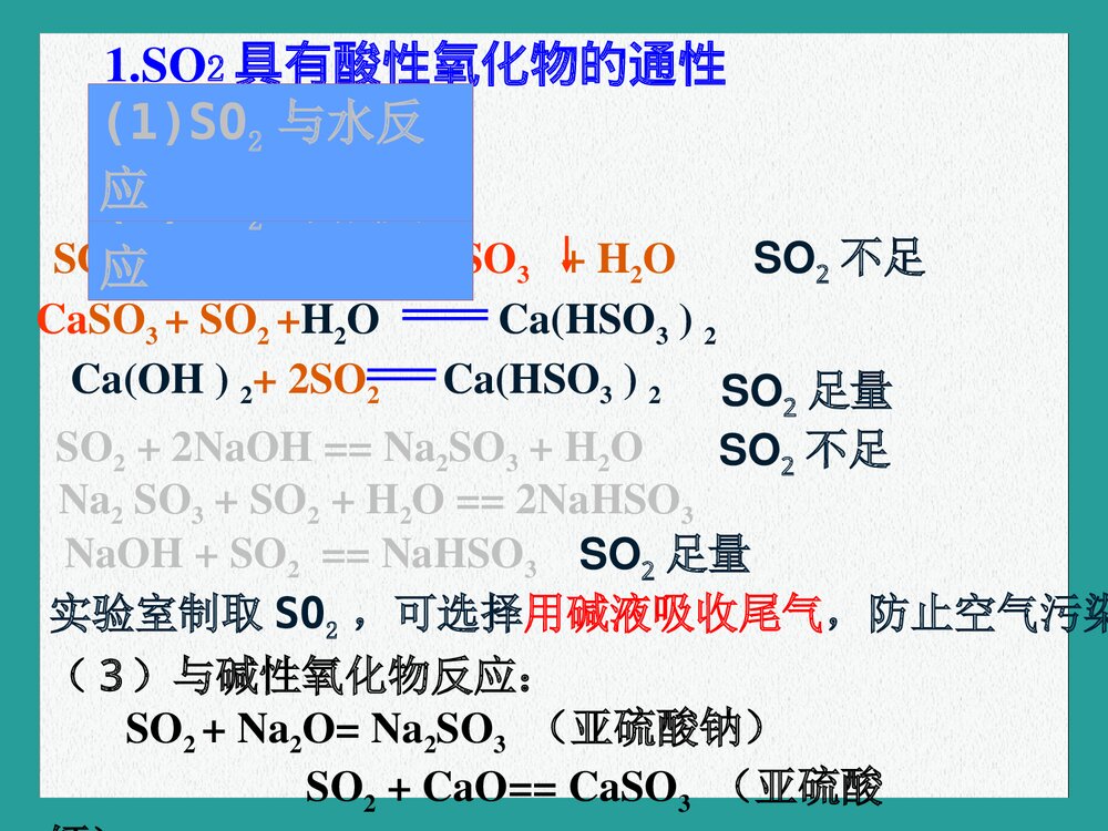 必修一化学二氧化硫PPT课件下载10