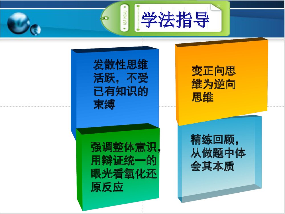 化学氧化还原说课PPT课件下载(共30页)8