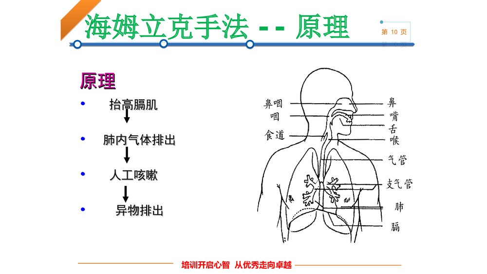 气道异物梗阻的急救培训PPT课件下载10