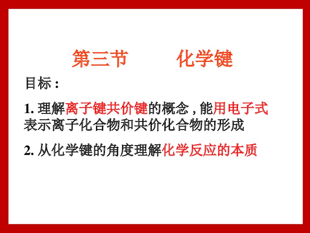 《化学键》高中化学PPT课件下载1