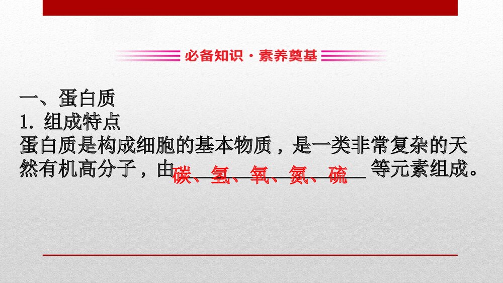 人教版化学20版必修二7.4.2《基本营养物质有机化合物·第2课时蛋白质油脂》PPT课件3