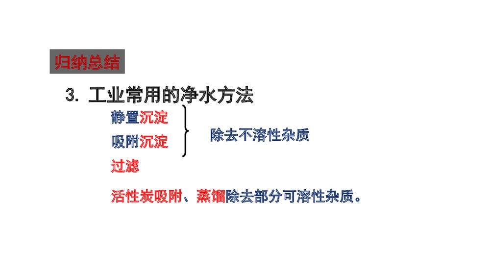 人教版九年级化学上册《第四单元 自然界的水 课题2 水的净化》(第1课时) PPT课件7