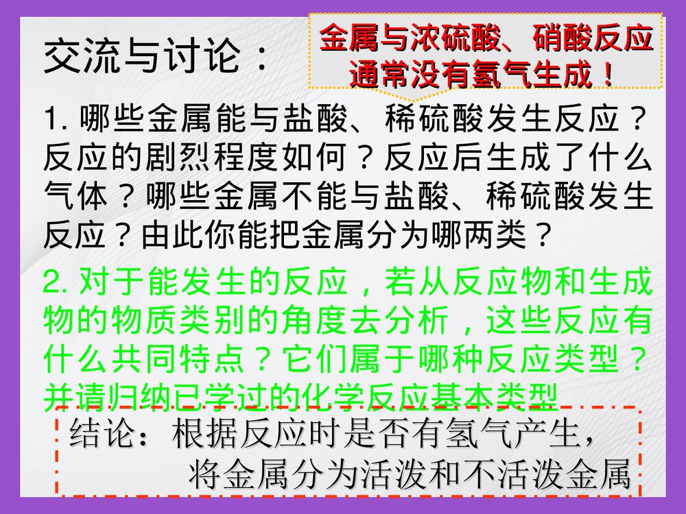 九年级化学《金属的化学性质·金属和金属材料》PPT课件8