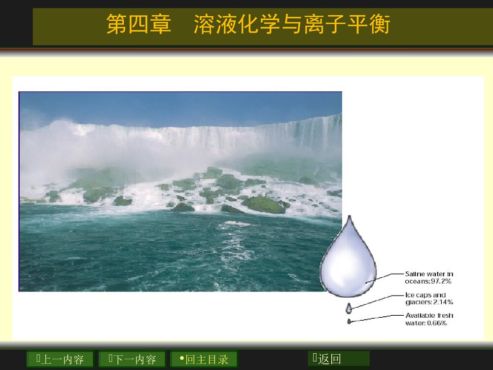 高中化学《第四章 溶液化学与离子平衡》PPT课件1