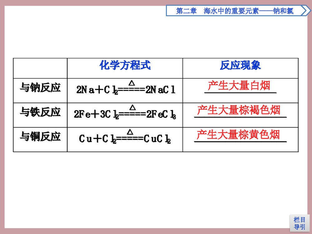 人教版高中化学必修一《第1课时 氯及其化合物 海水中的重要元素·钠和氯》PPT课件6