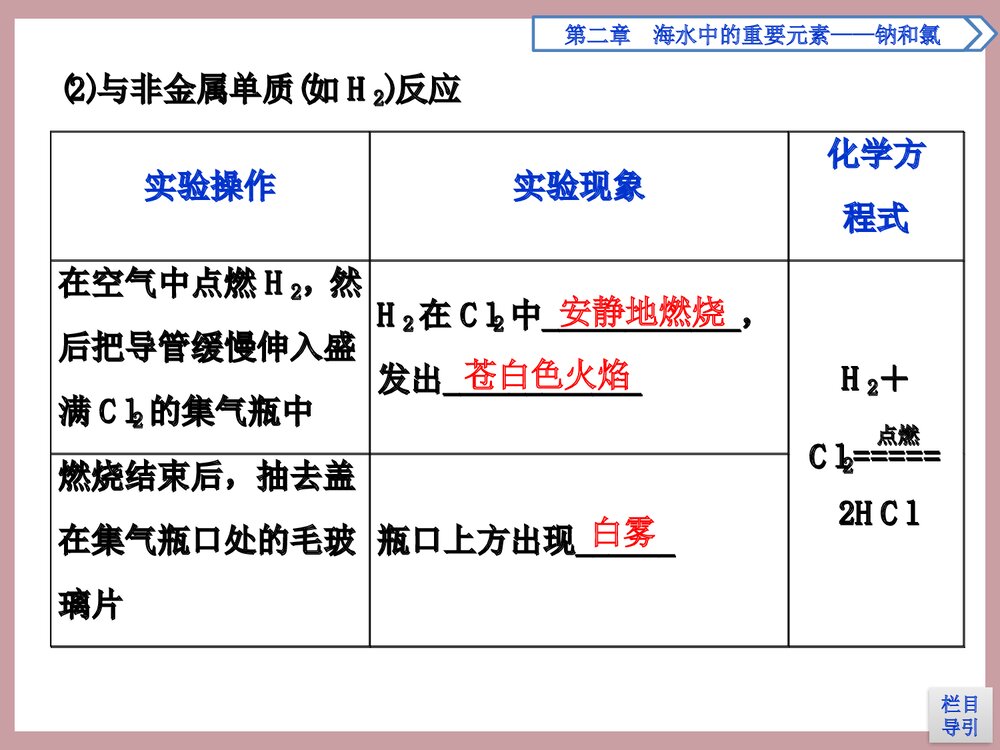 人教版高中化学必修一《第1课时 氯及其化合物 海水中的重要元素·钠和氯》PPT课件7