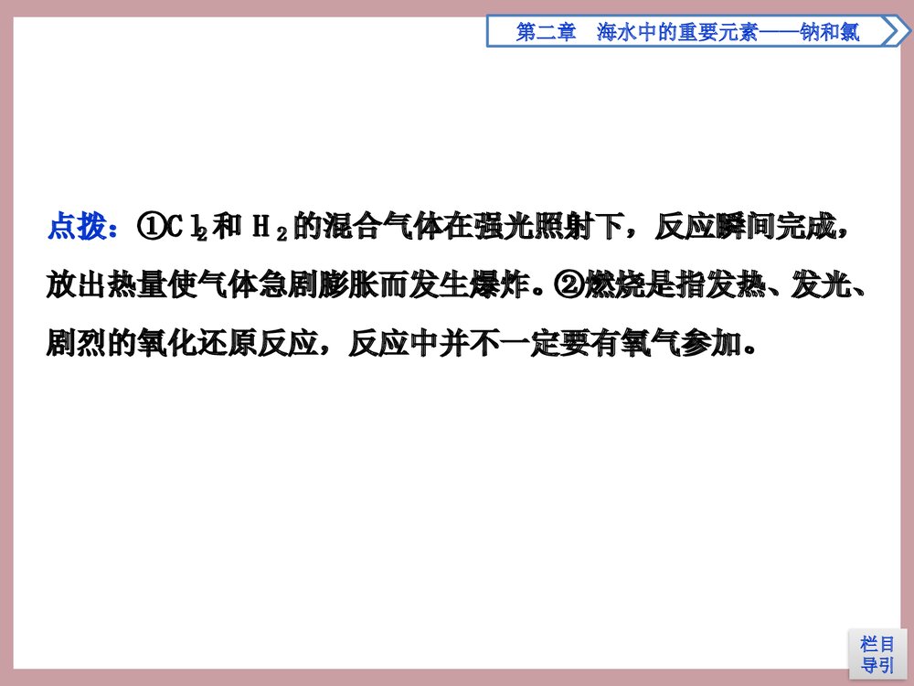 人教版高中化学必修一《第1课时 氯及其化合物 海水中的重要元素·钠和氯》PPT课件8
