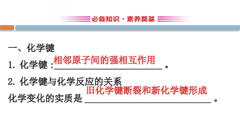 鲁科版化学20版必修二2.1《化学键与物质构成·化学键化学反应规律》PPT课件下载2