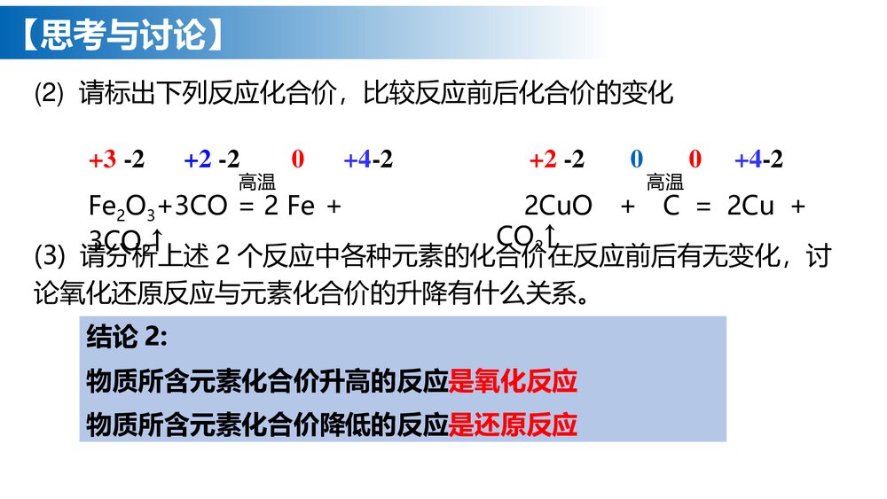 高中化学第一章《第三节 氧化还原反应》PPT课件下载5