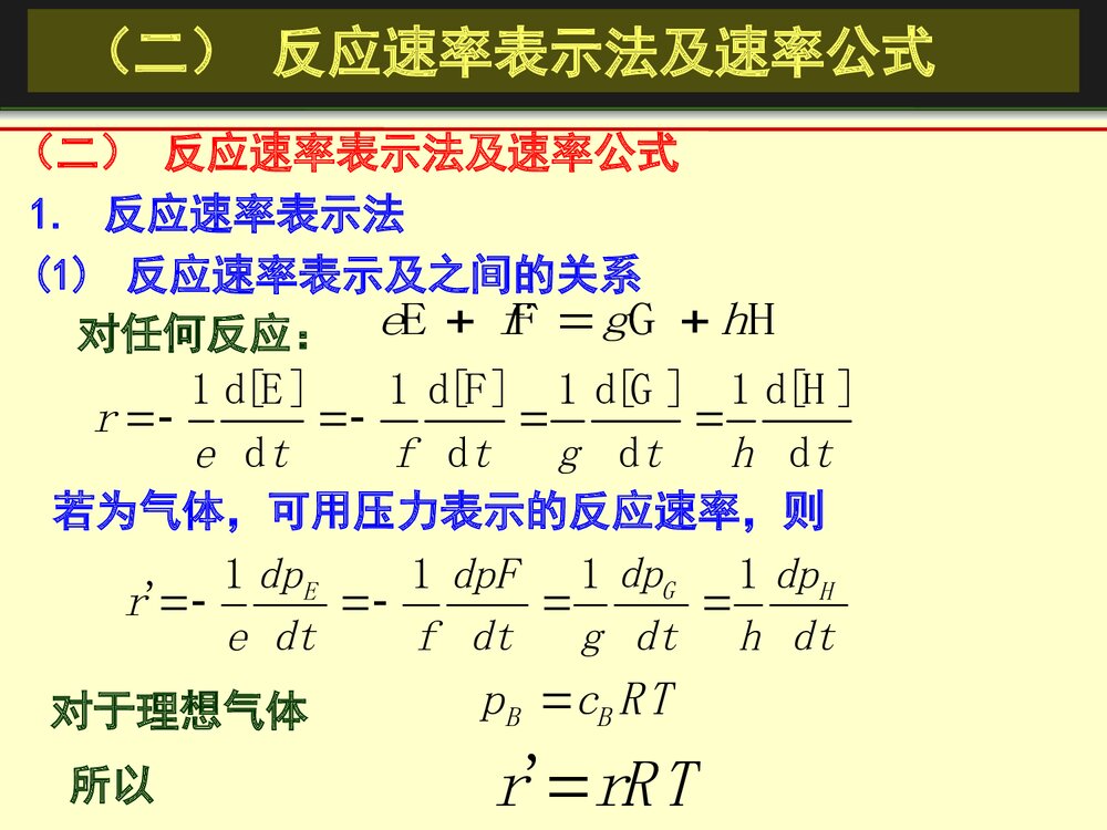 《第十一章 化学动力学基础》物理化学优秀PPT课件4