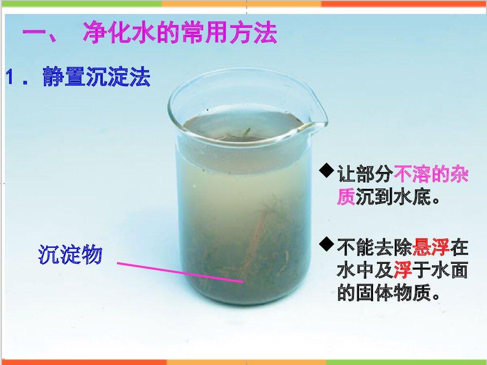 初中化学《课题3 水的净化》PPT课件5